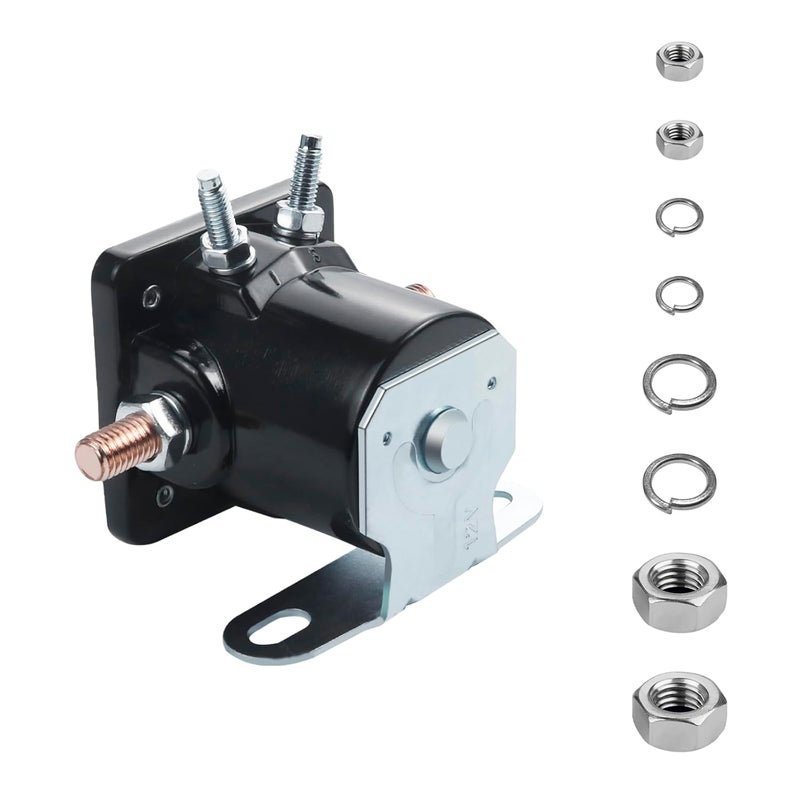 Aecsze 12V Starter Solenoid Relay Sw3, Upgrade Hot Rod Starter Solenoid for Ford, Jeep, Mercury, Lincoln B6az-11450a C6af C7af C3912 C9af D2af11450aa 50-430 - Image 1